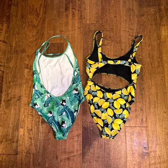 Hollister and Velvet Sphynx One Piece Bathing Suit Lot Size Small - Picture 2 of 2